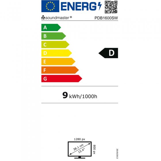 Lecteur DVD extra large avec DVB-T2