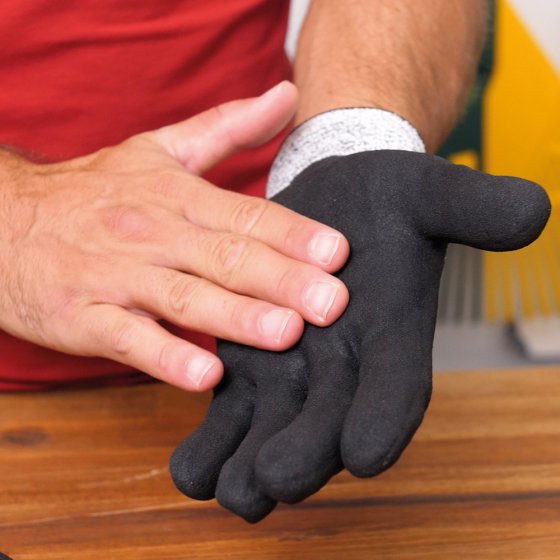 Schnittschutzhandschuhe mit Extra-Grip