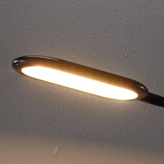 Tischleuchte mit Schwanenhals