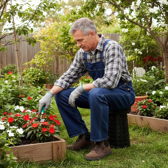Tabouret XXL réglable en hauteur 