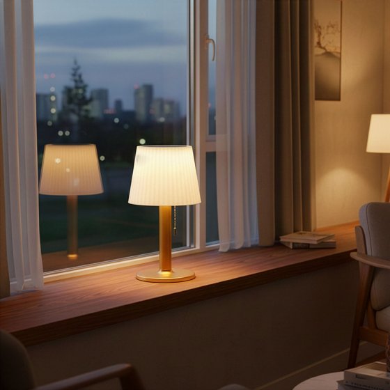 Solar Tischleuchte "Duo-Power" 