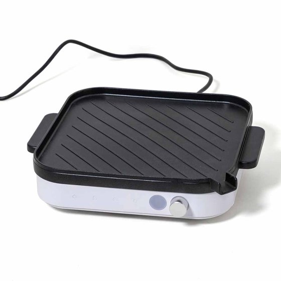 Induktionskochplatte mit Grillaufsatz 