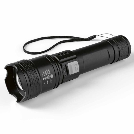 Akku-LED-Taschenlampe 