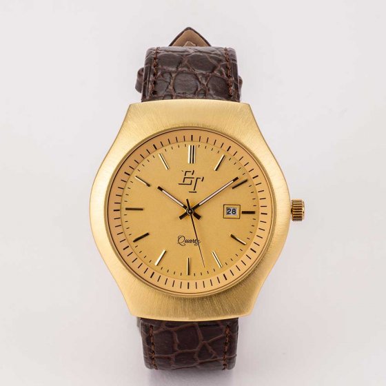 Ihr Geschenk: Armbanduhr "Gold"