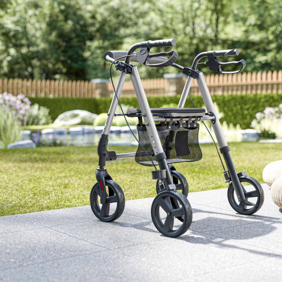 Déambulateur en aluminium 