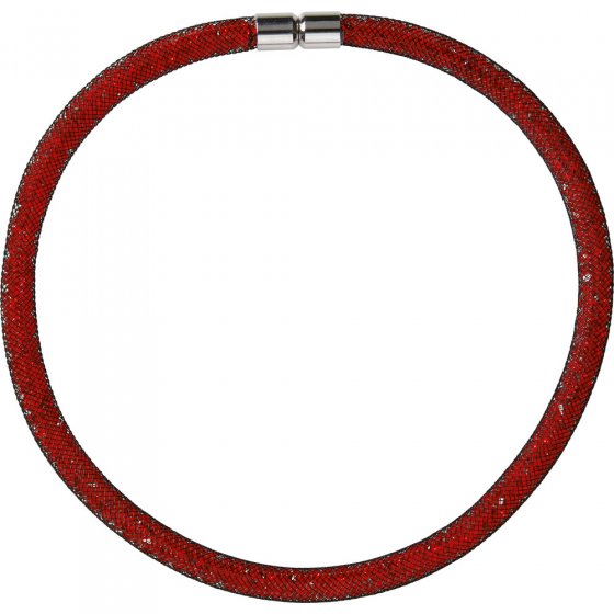 Funkel.Glaskris.Schmuckset,ber | Rot