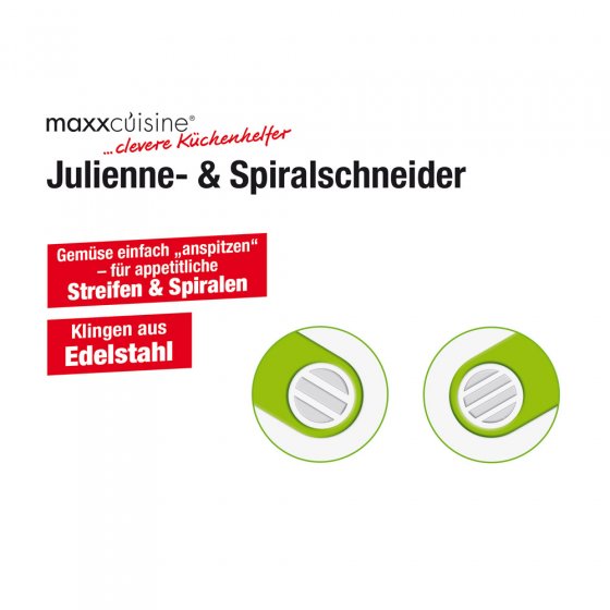 Julienne- und Spiralschneider 