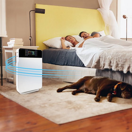 Purificateur d’air avec système à 6 filters 